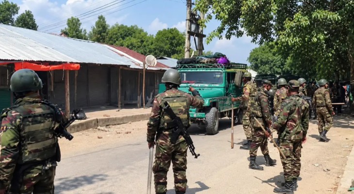 সাজেকে আইনশৃঙ্খলা বাহিনীর সঙ্গে সন্ত্রাসীদের গোলাগুলি